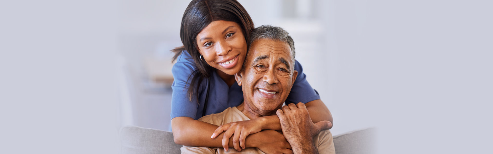 healthcare and senior man with medical support from doctor